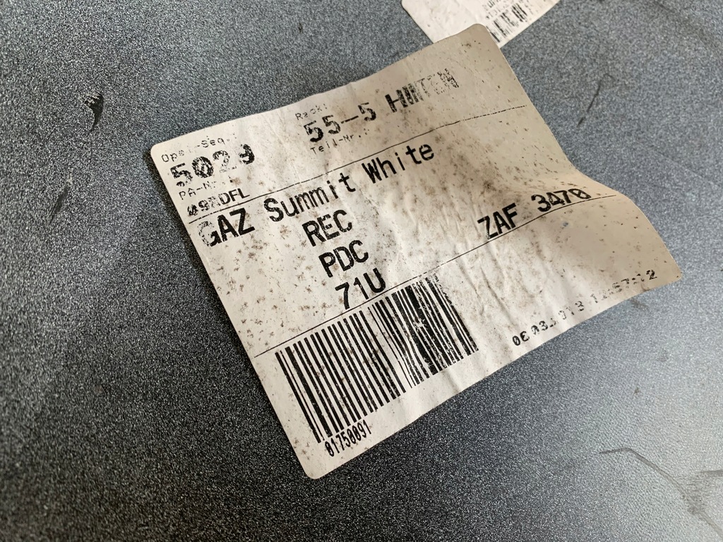 фото №7, Opel zafira c бампер задний