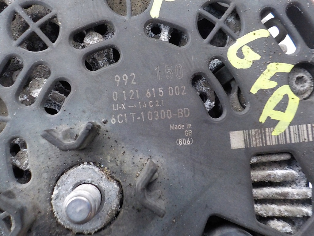 Ford transit mk7 2.2 tdci p8fa pgfa генератор 6c1t-10300-bd Ціна