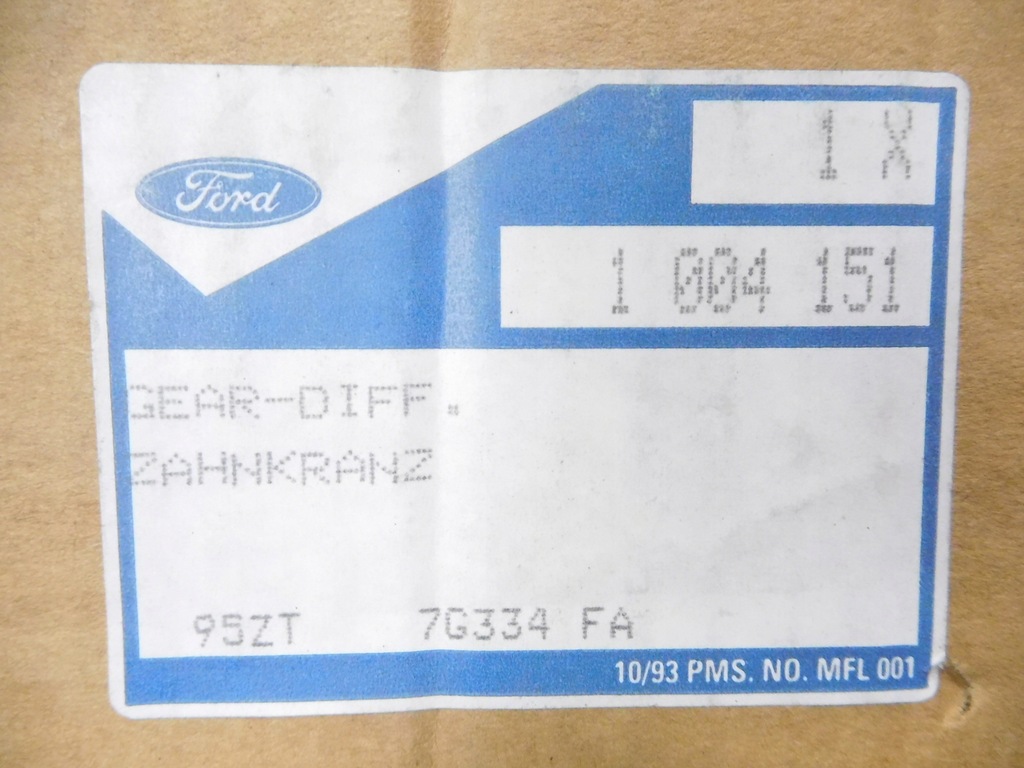 фото №6, Колесо зубчасте, механізму диференціала коробки передач mondeo 1996-2000 1004151