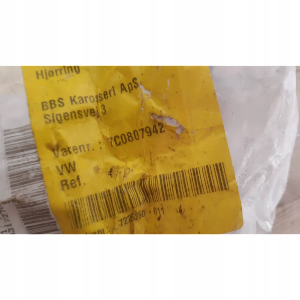 фото №9, Кронштейн spryskowacz фара правий vw crafter 16- 7c0807942