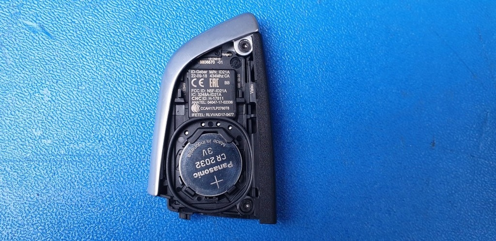 фото №6, Новый ключ pilot корпус bmw 3 4 5 x3 g20 g21 g22 g30 g01