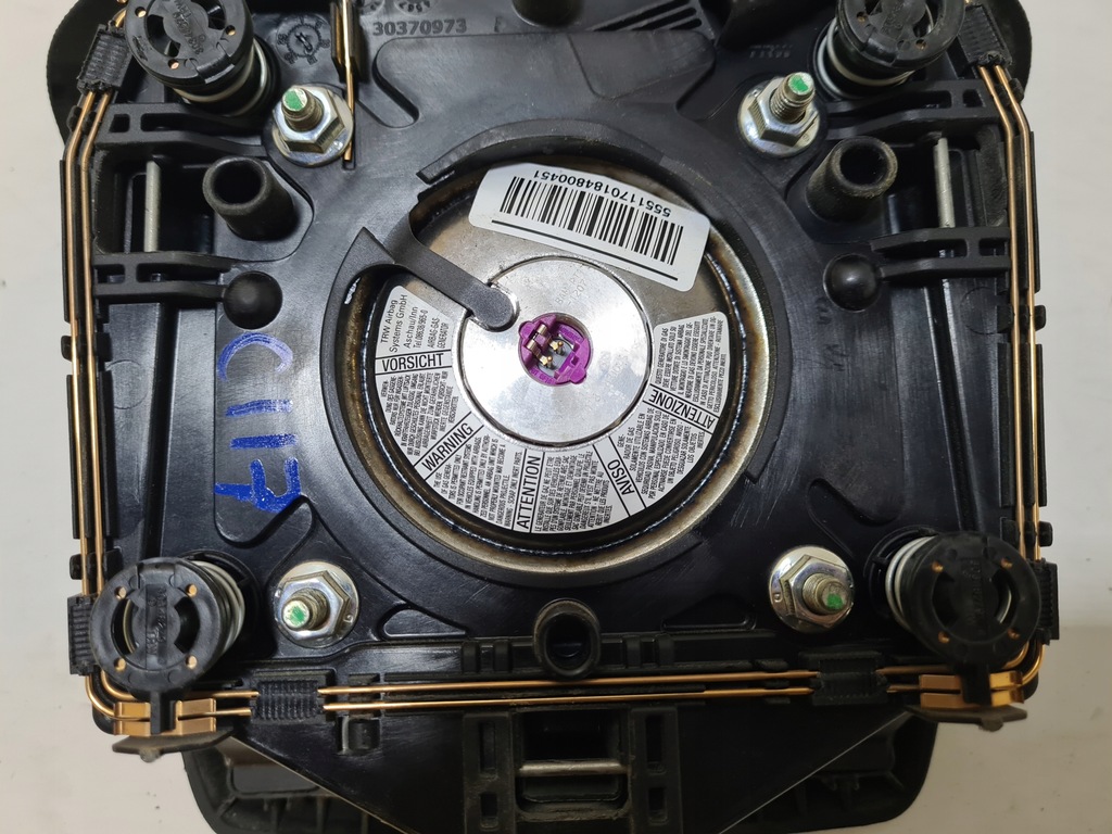 фото №6, Citroen jumper air bag водія керма