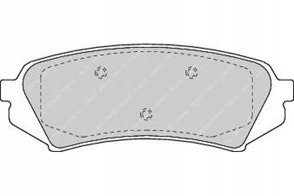 фото №1, Ferodo гальмівні колодки гальмівні lexus lx toyota land cruis