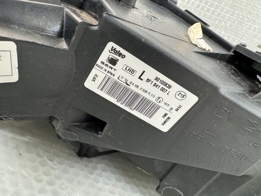 фото №7, Seat leon iii lift 17- левая лампа full led