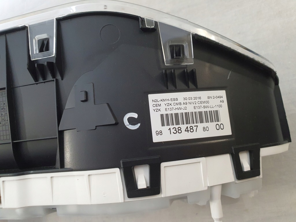 фото №5, Лічильник приладова панель peugeot оригінальний номер 9813848780