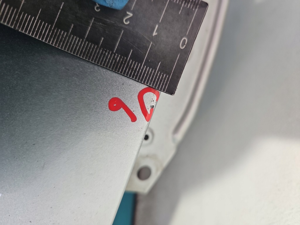 фото №10, Крыло перед правый honda civic viii 8 ufo nh700m