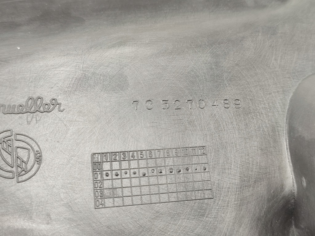 фото №9, Обивка крышки задняя fiat palio fire 2001-2007 nowa оригинальная 735306148