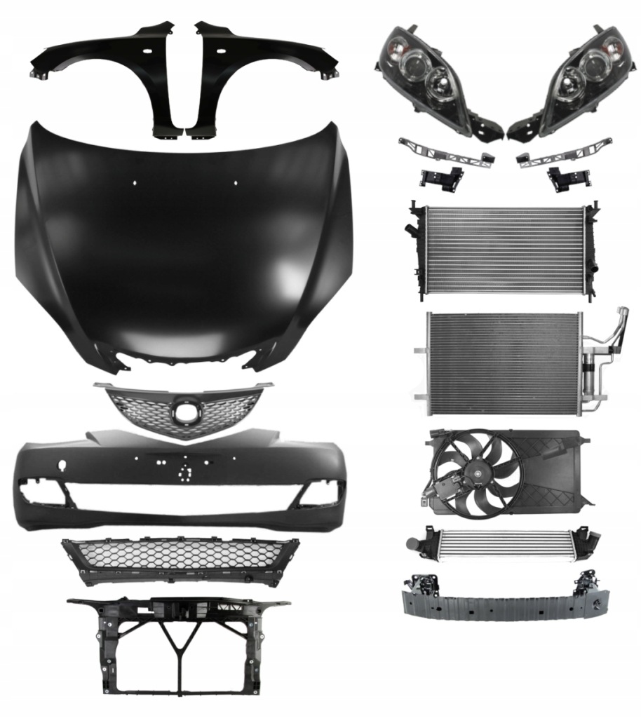 фото №1, Mazda 3 хетчбек 06-09 капот бампер крила pas