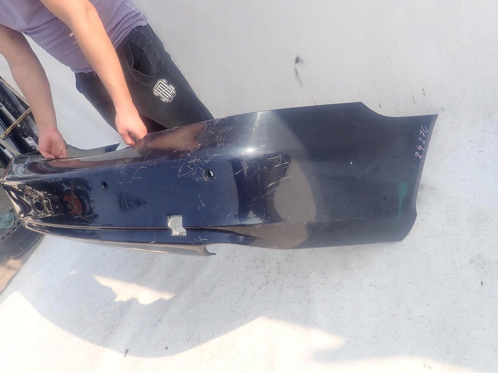 фото №10, Mercedes cls c219 w219 04-08 бампер задняя задний pdc