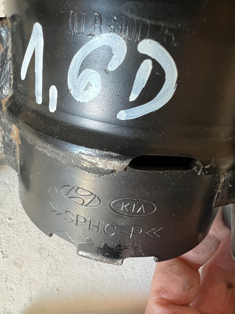 фото №14, Hyundai tucson подушка двигуна кронштейн 1.6 crdi hybrid rok 2020