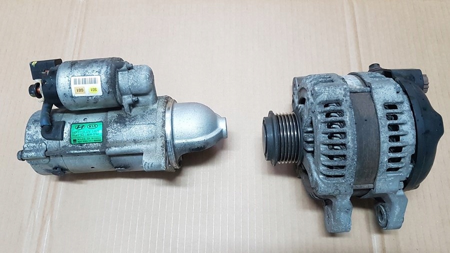 фото №1, Стартер hyundai ix35 2.0 crdi 36100-2f055