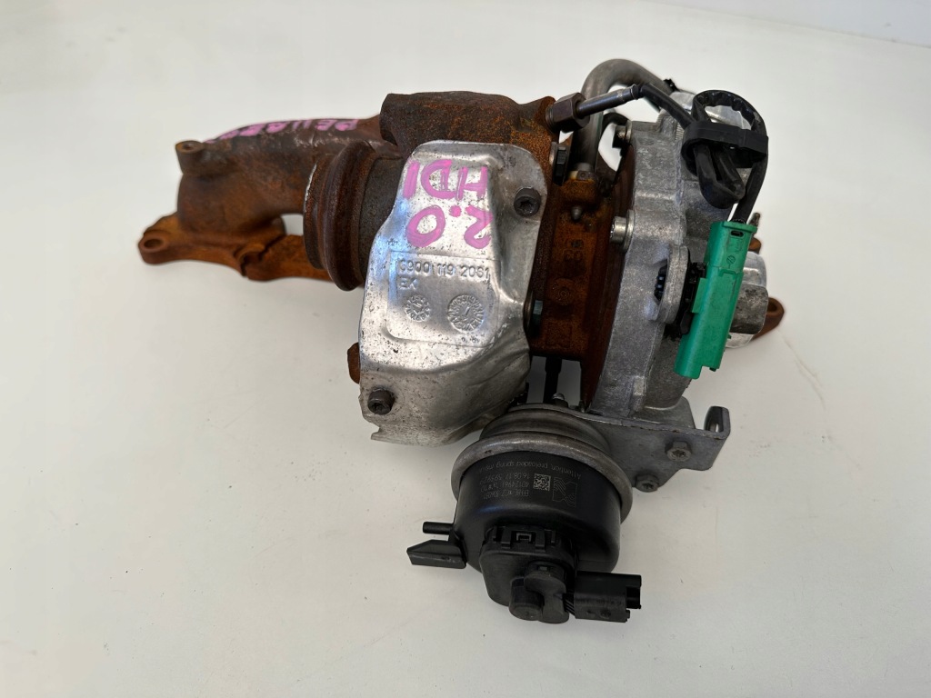 фото №7, Турбонагнетатель c4 picasso ii c5 aircross 2.0 hdi