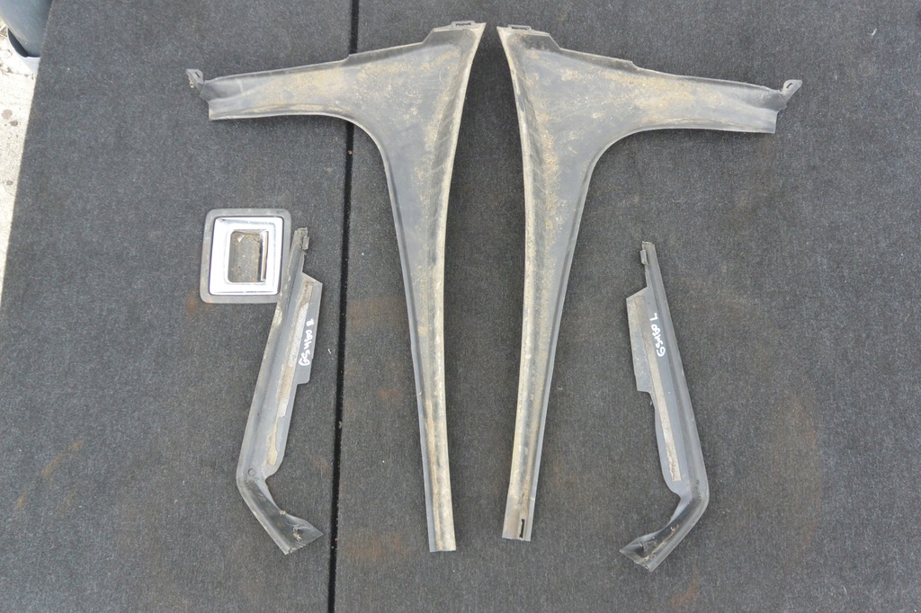 фото №1, Защита слив жёлоб крышки багажника lexus gs iii комплект