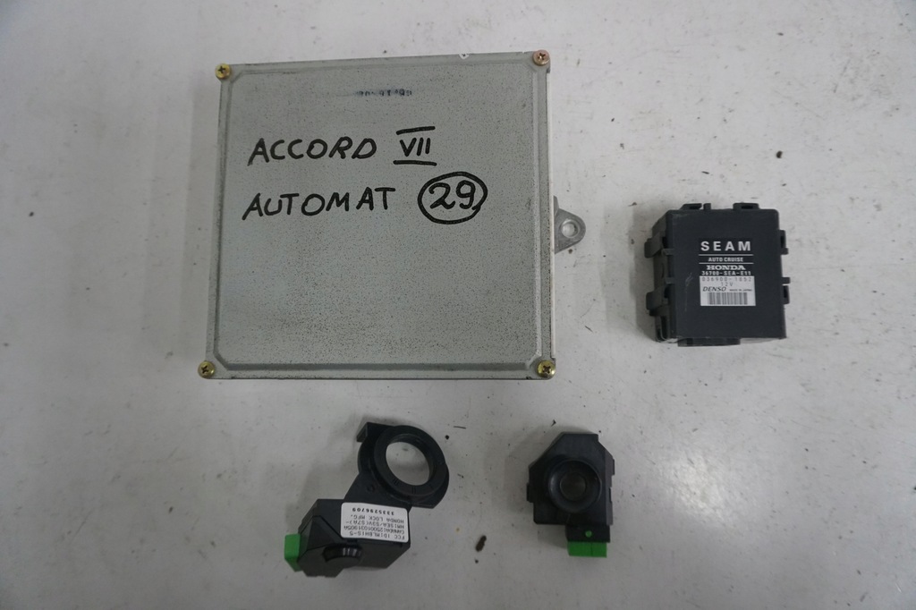 фото №1, Honda accord vii бортовой компьютер блок управления двигателя 37820-rba-g03