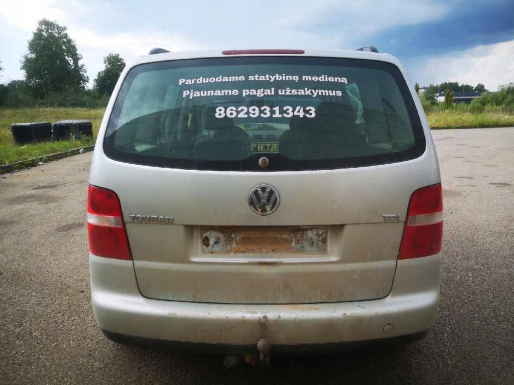 фото №9, Volkswagen touran двигун кришка обігрівача 2006 1.9l 0132801340
