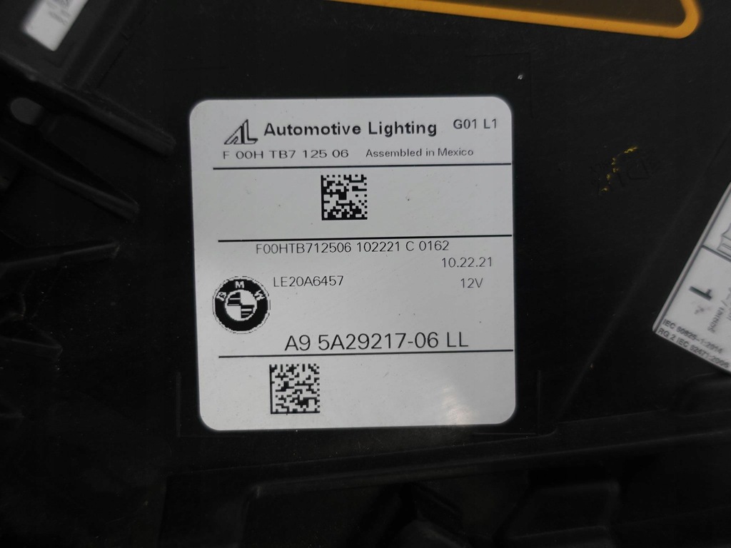 фото №11, Bmw x3 g01 x4 g02 lci lift 20- лампа laser левая eu