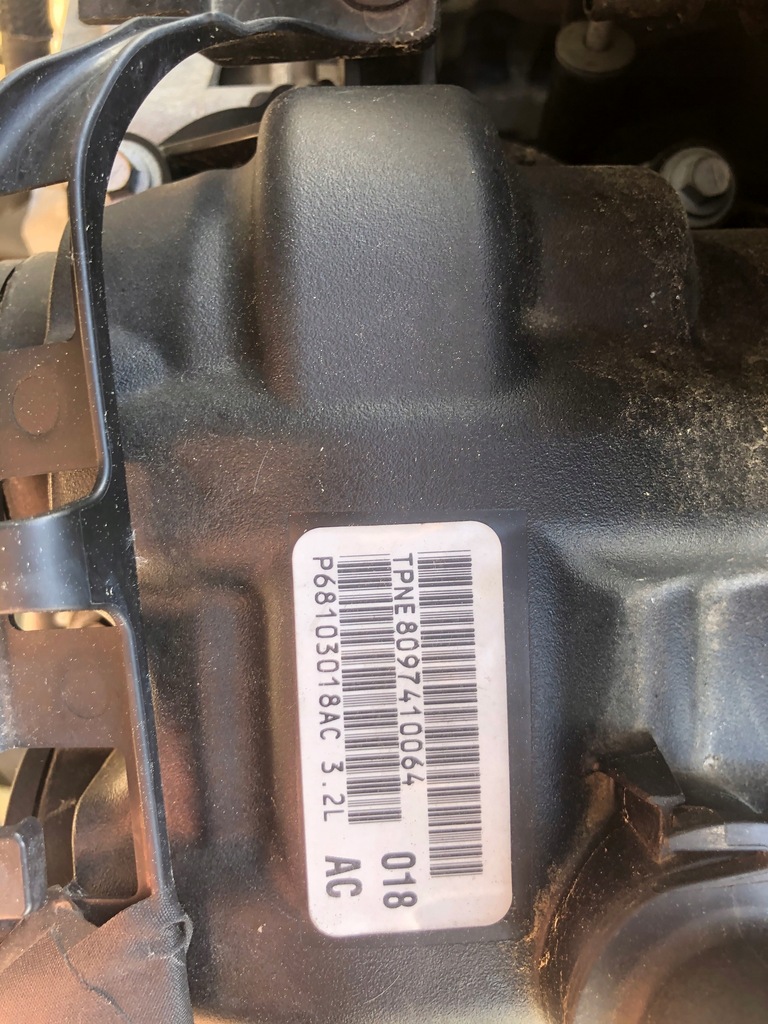 фото №5, Двигатель na запчасти 3.2 jeep cherokee 13-20r