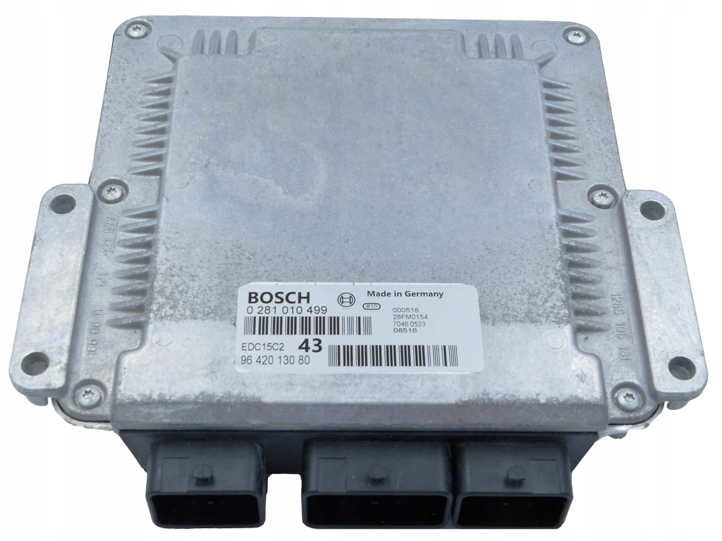 фото №1, Блок управления peugeot citroen 0281010499 9642013080