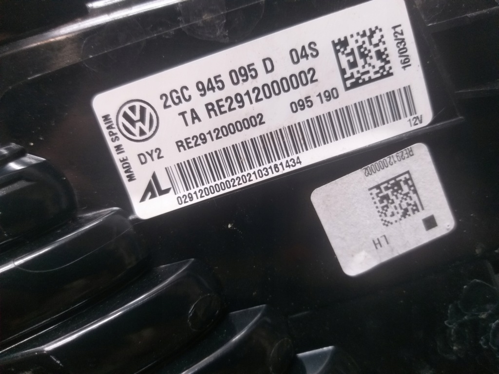 фото №5, Лампа лампы задняя правая левая vw t roc t-roc led 2gc945096d