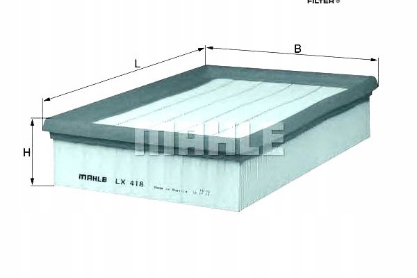 фото №1, Knecht фильтр воздуха cadillac cts seat cordoba c