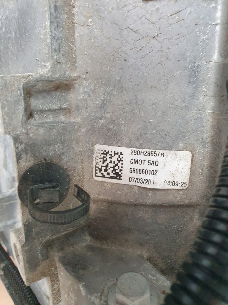 фото №6, Двигун електричний зарядний пристрій коробка передач renault zoe i 18r 5aq 601 maq 601