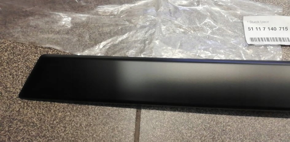 фото №5, Bmw e90 e91 молдинг бампера левая перед nowa oryg