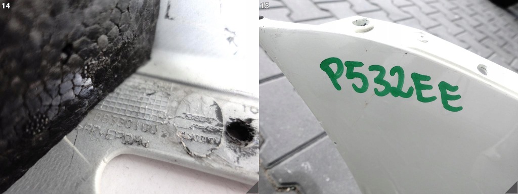 Maserati 4200 gransport spyder coupe 04-06 бампер бампер перед омыватель с Разборки