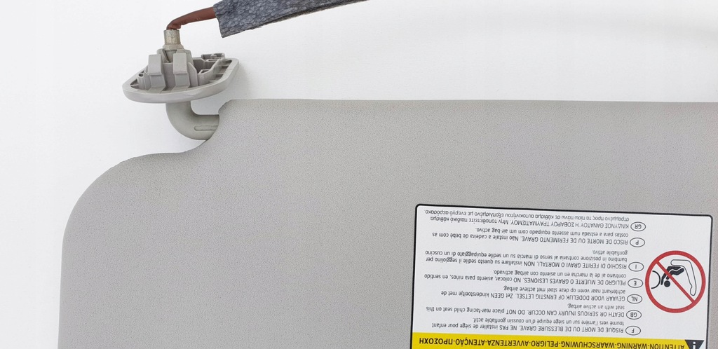 фото №10, Peugeot 207 козырёк солнцезащитный защита стекло правая