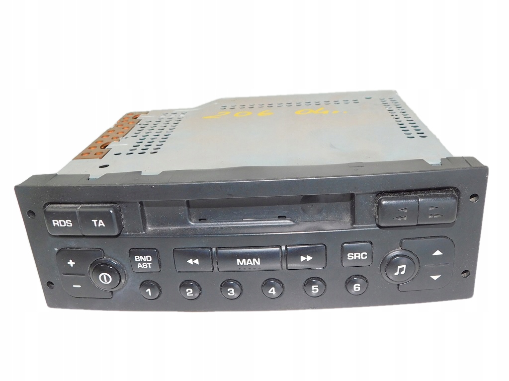 фото №1, Peugeot 206 1.4 b 04r радіо 96454436xt