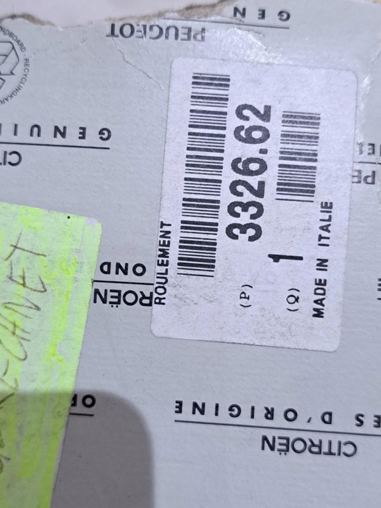 Łożyko колеса передний ducato-bpxer-jumper 3326.62 Недорого