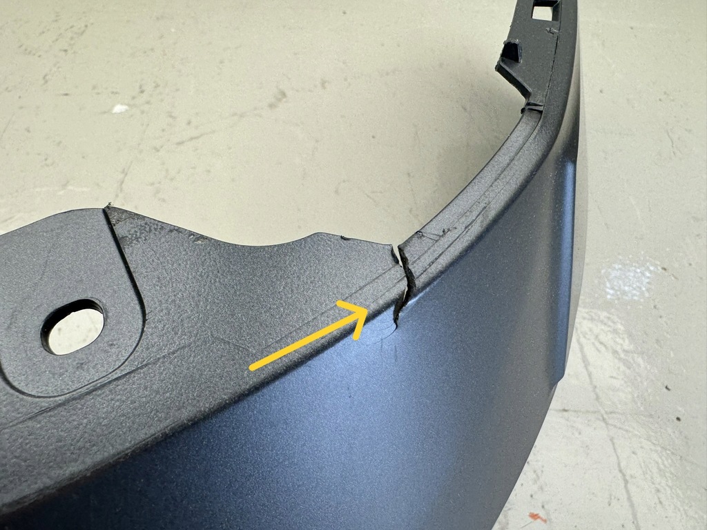 фото №13, Hyundai ioniq 6 vi 22r- спойлер накладка бампера задня задній 86611-kl000