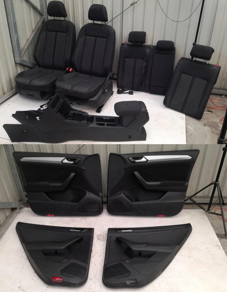 фото №1, Vw t-roc сидіння сидіння заднє сидіння оббивка тунель