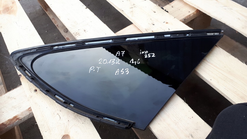 фото №1, A7 4g s7 стекло кузовная правая правый задняя as3 13r