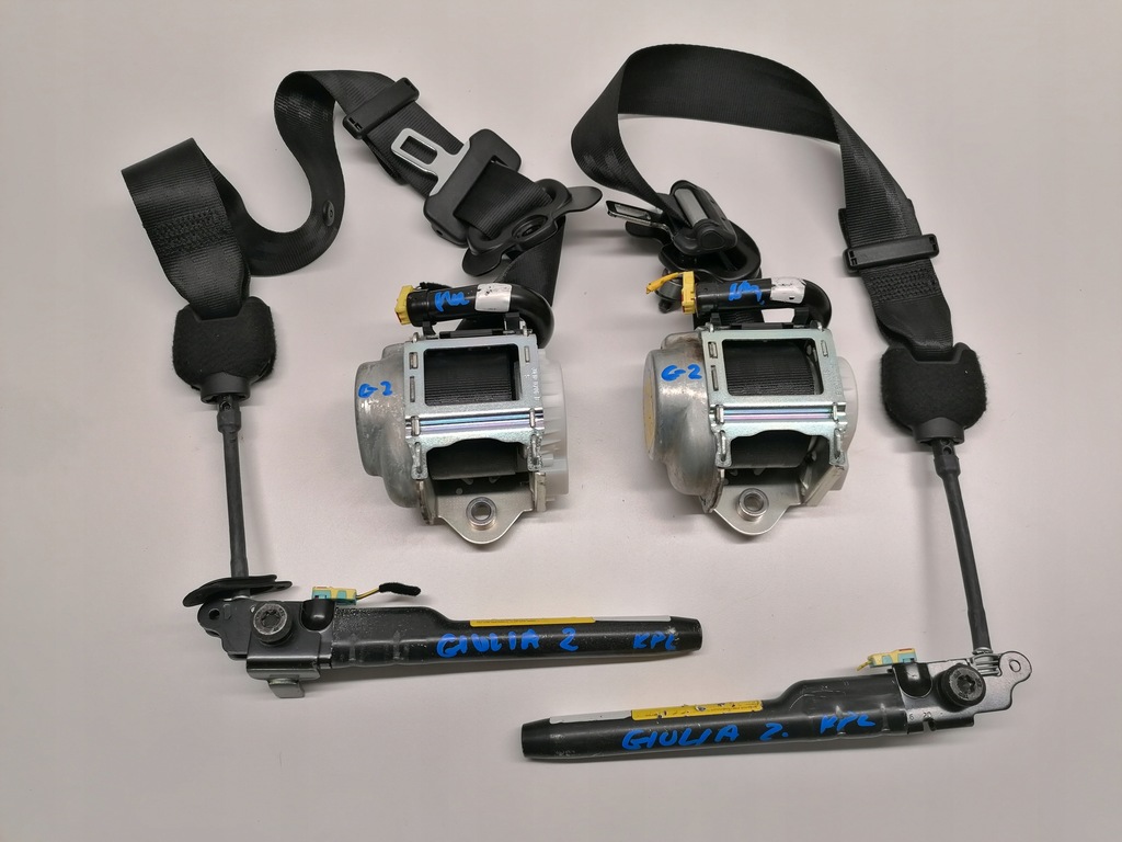 фото №1, Alfa romeo giulia ремни безопасности перед оригинал 2015-