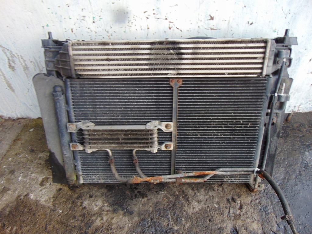 фото №11, Комплект радіатор вентилятор antara 2.0 d автоматична коробка передач