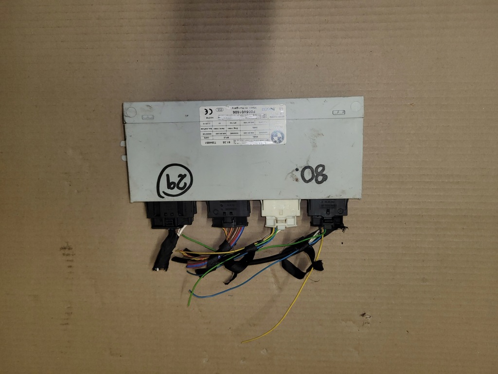 фото №1, Bmw f10 f11 блок керування модуль кришки задній