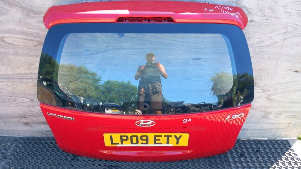 фото №1, Hyundai i30 kombi крышка багажника багажника задняя ja