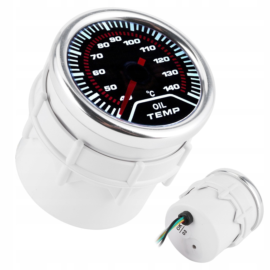 фото №12, Індикатор температури оливи 52mm addco + датчик