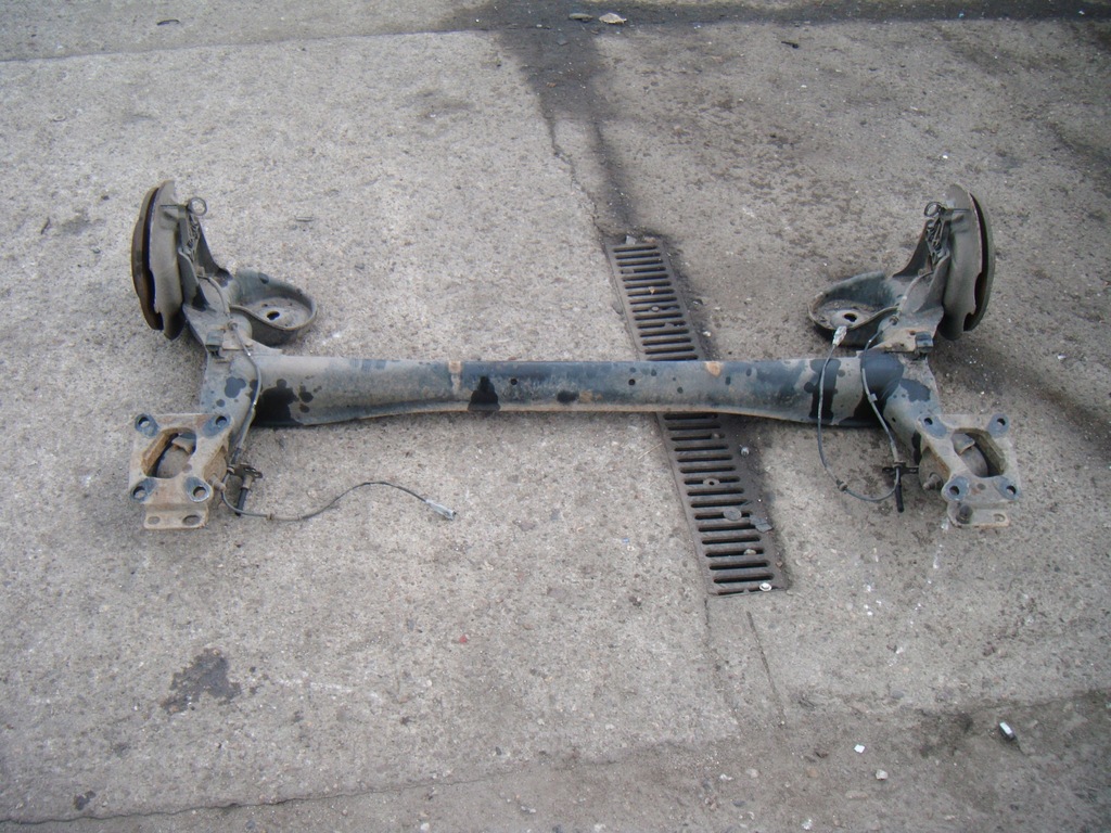 фото №3, Citroen berlingo ii 2 08- балка подвеска задняя oś