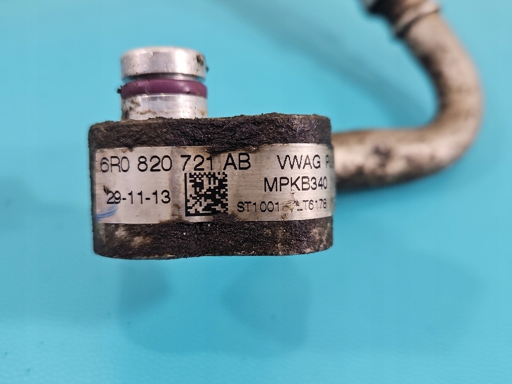 фото №2, Шланг кондиционера трубка skoda rapid 6r0820721ab