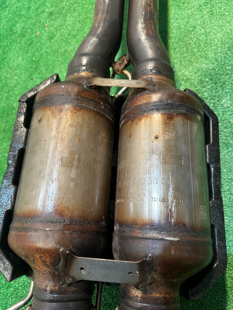 фото №7, Mercedes c klasa w205 205 amg система випускний труба вихлопна вихлоп