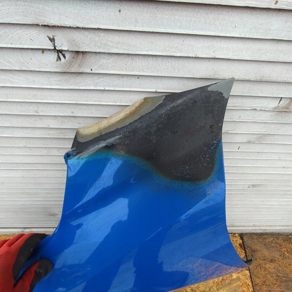 фото №9, Крила лівий перед opel corsa f напрямна opalony