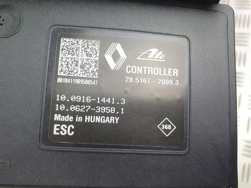 фото №7, Renault megane iv talisman 1.3 tce блок керування насос abs esc jak nowa