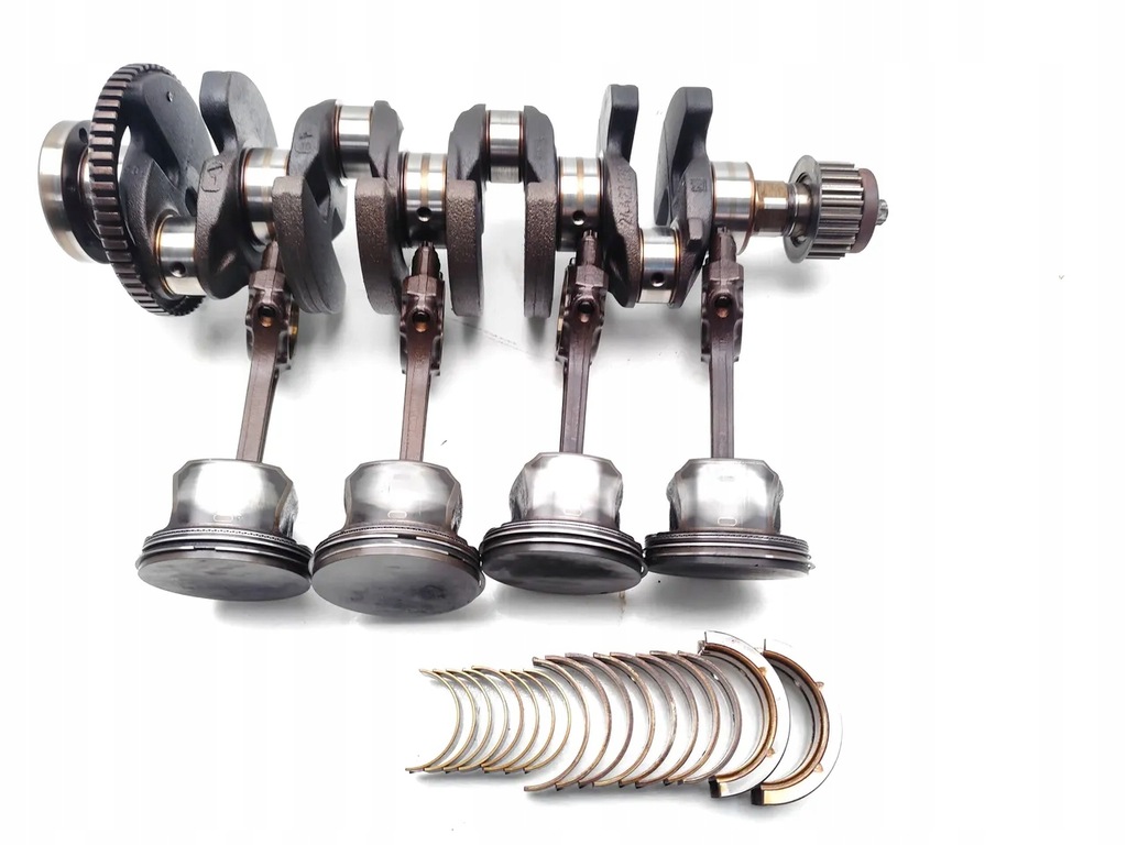 фото №12, Opel zafira / zafira family wał коленчатый 1.6 бензин 77kw 105 hp z16xe1