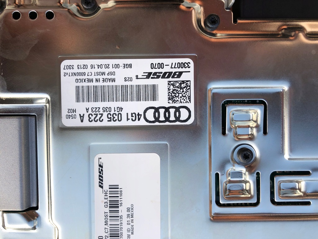 фото №11, Audi a8 d4 lift динамики аудиосистема bose комплект