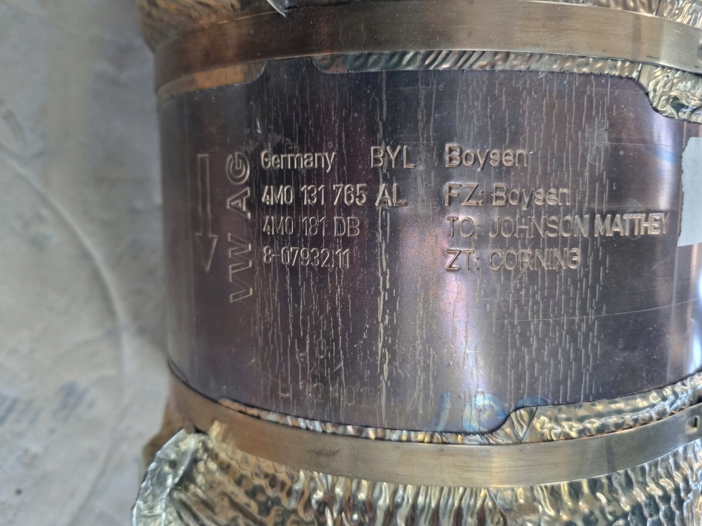 фото №6, Катализатор dpf audi rs q8 левый правый 4m0254850m 4m0254801g idealne 5tys km