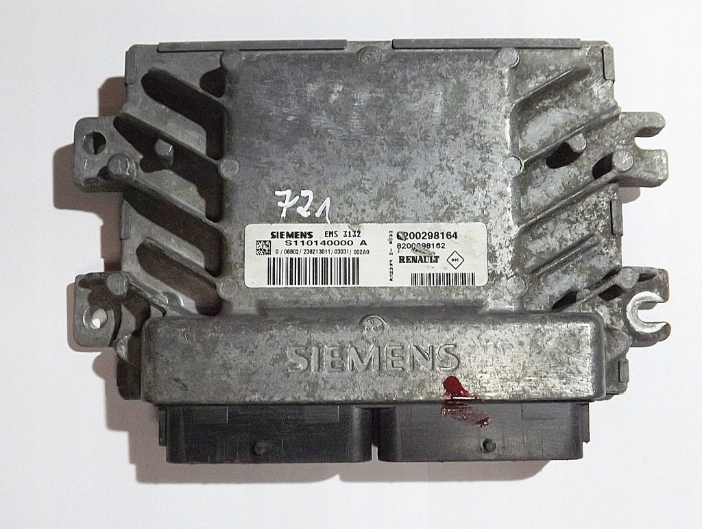 фото №1, Блок керування бортовий комп'ютер renault s110140000a 8200298164