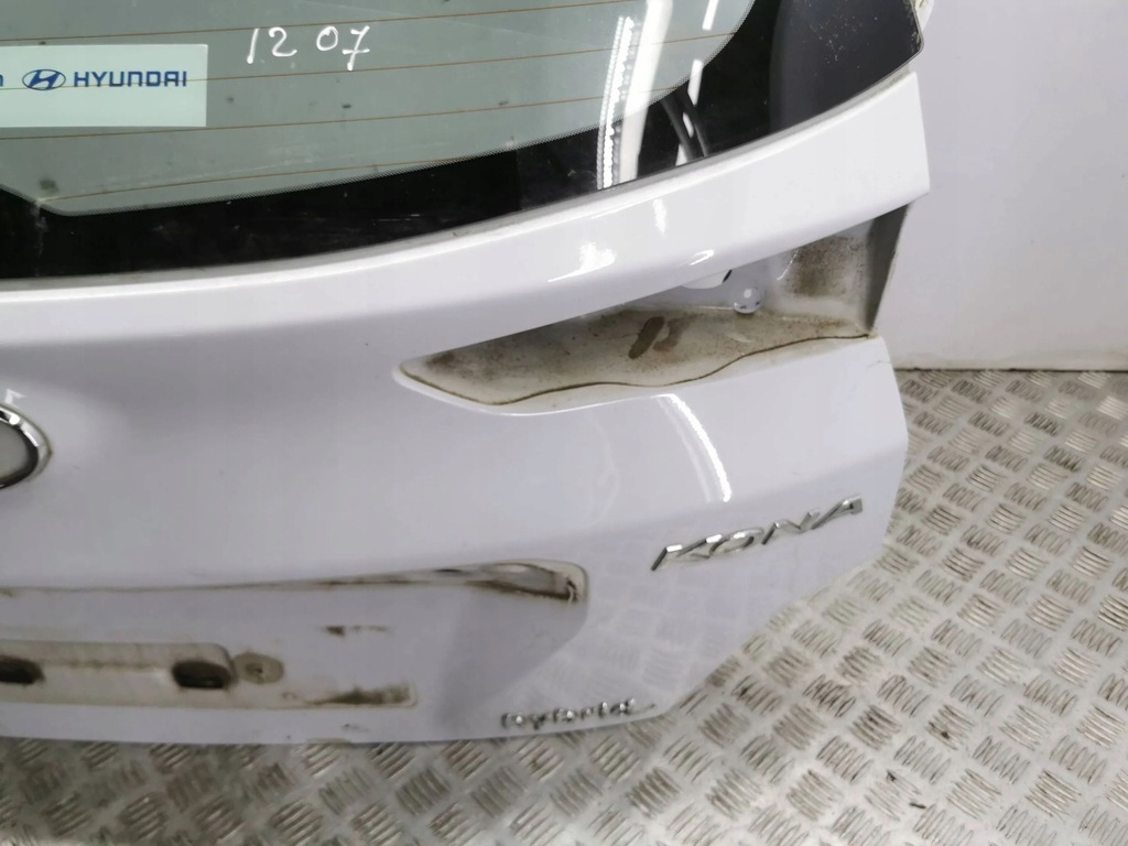 фото №10, Hyundai kona i 2020 задня кришка багажника багажника