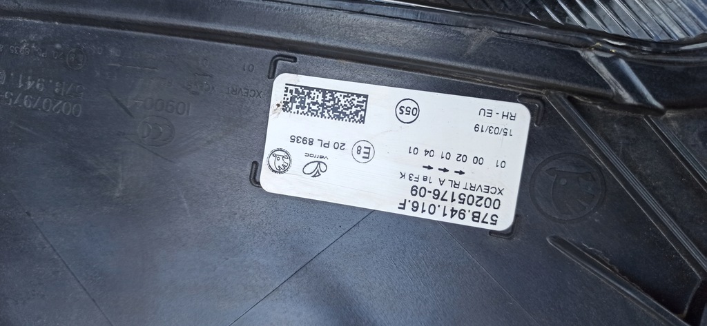 фото №12, Skoda karoq 2018- лампа правый перед full led 57b941016f europa