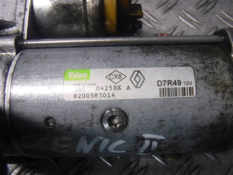 фото №3, Стартер renault grand scenic ii fl 1.9 dci